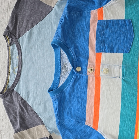 OshKosh B'Gosh (Size 12) and Mini Boden SEE NOTES (Size 9-10) Boys Tee Shirts - Picture 2 of 15